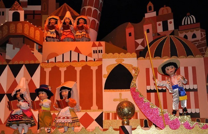 It's a small world ride