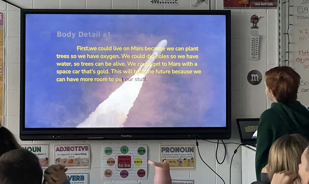 student presentation