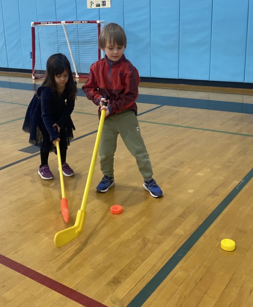 students in PE class