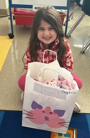 valentine's day students