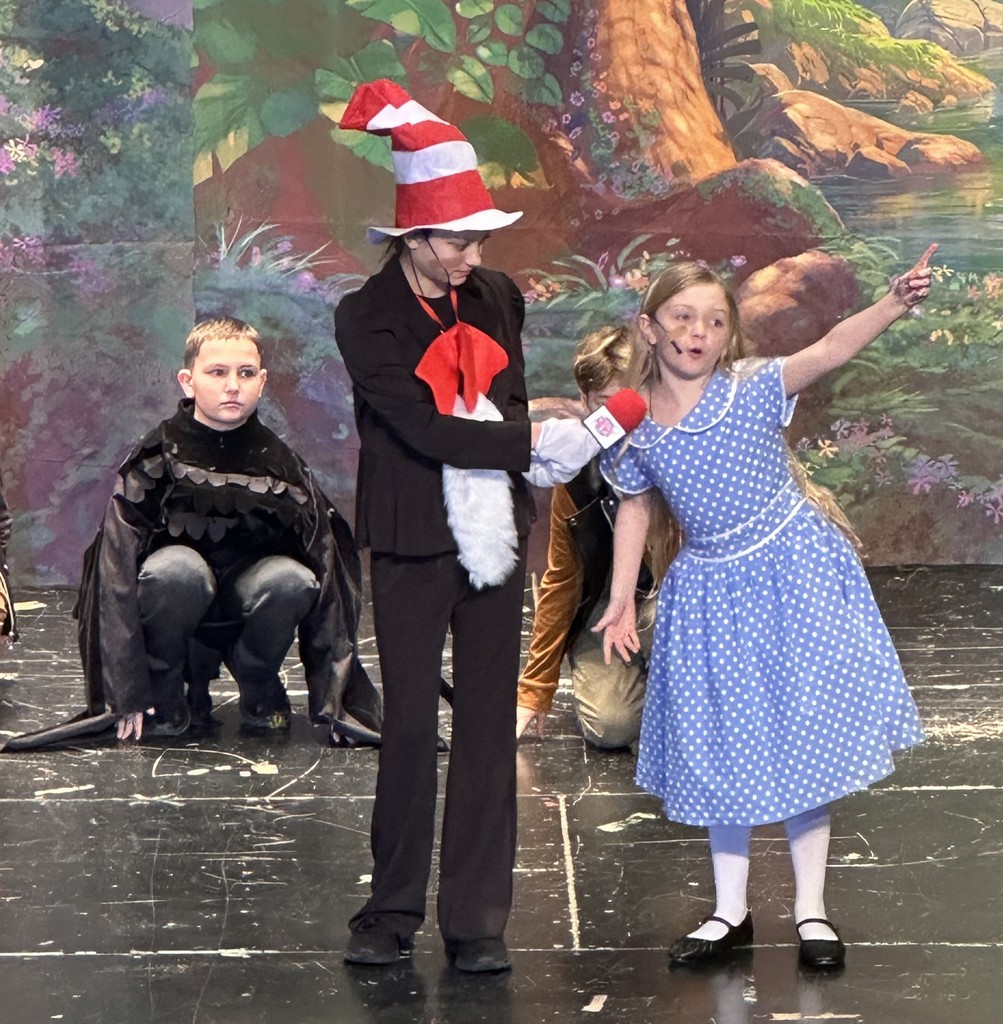 students at rehearsal