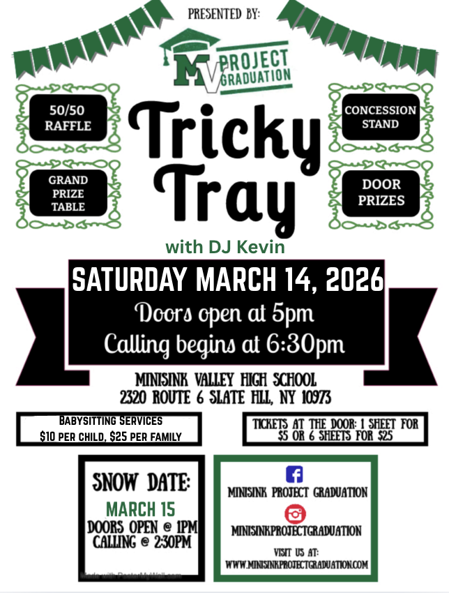 Tricky tray artwork