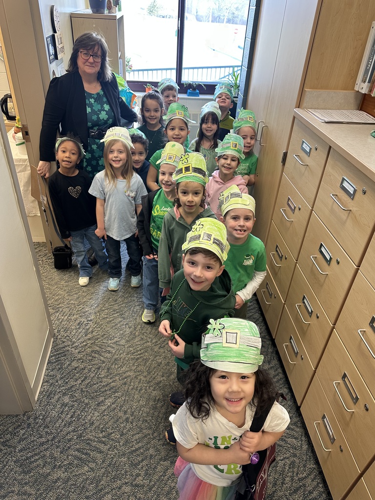 principal and students