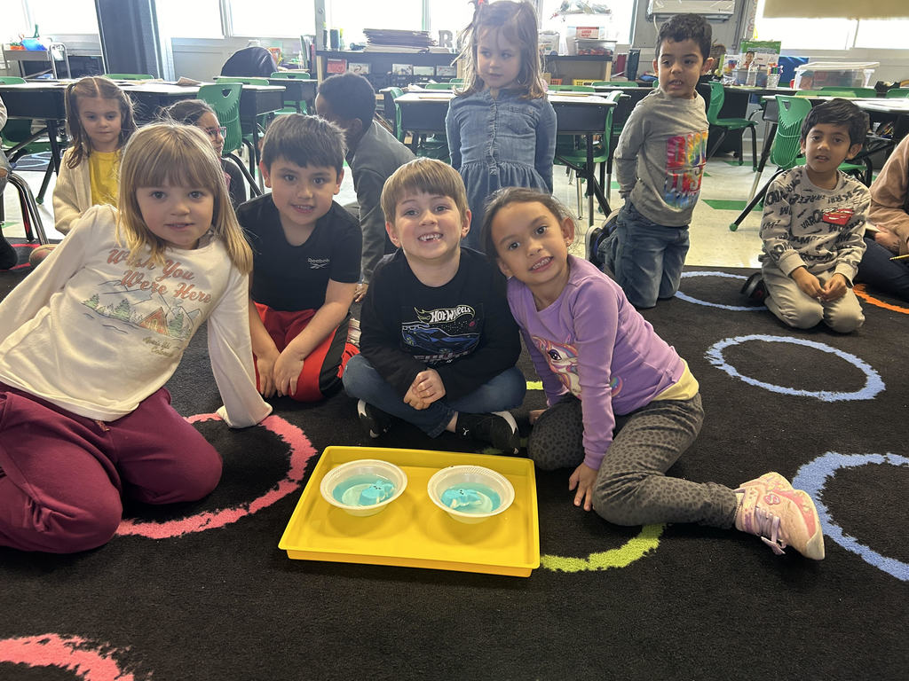 student with PEEPS experiment