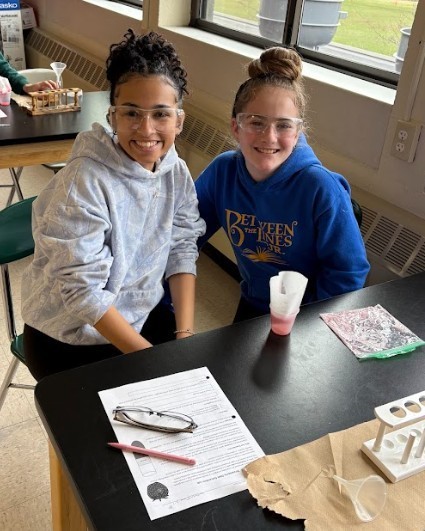 strawberry lab work