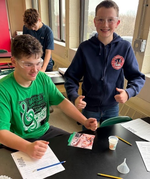 strawberry lab work
