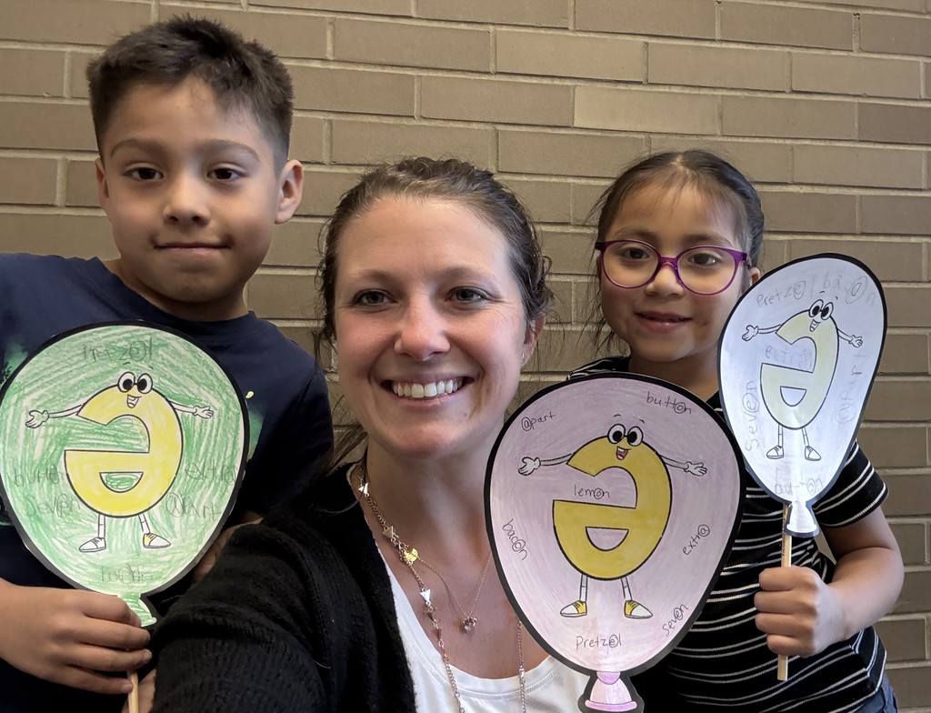 teacher with students