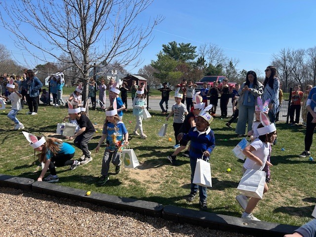 spring egg hunt