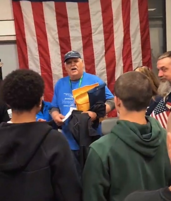 vet with students