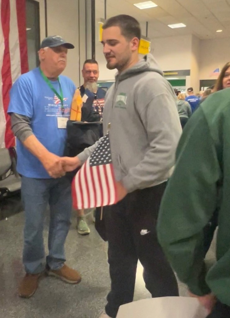 vet with student