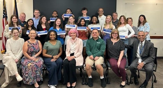 group of people at meeting