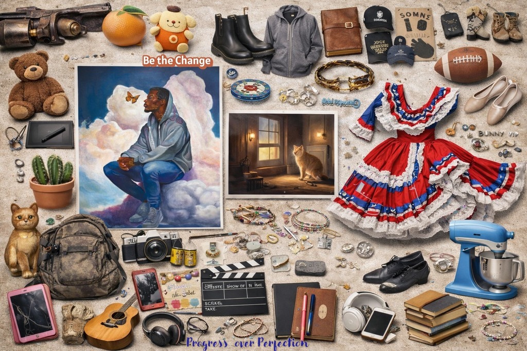 artifacts collage