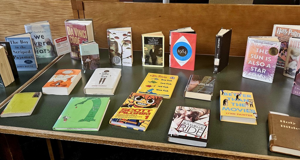 table of books