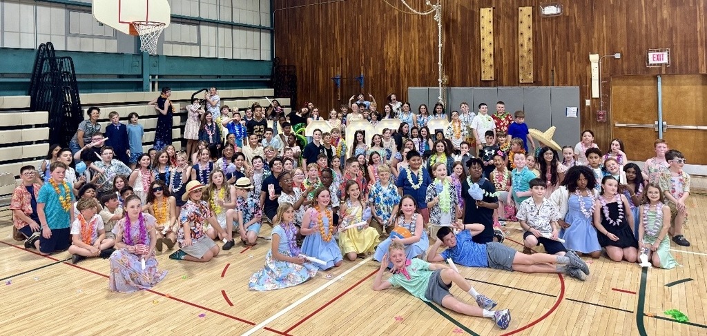 students at dance