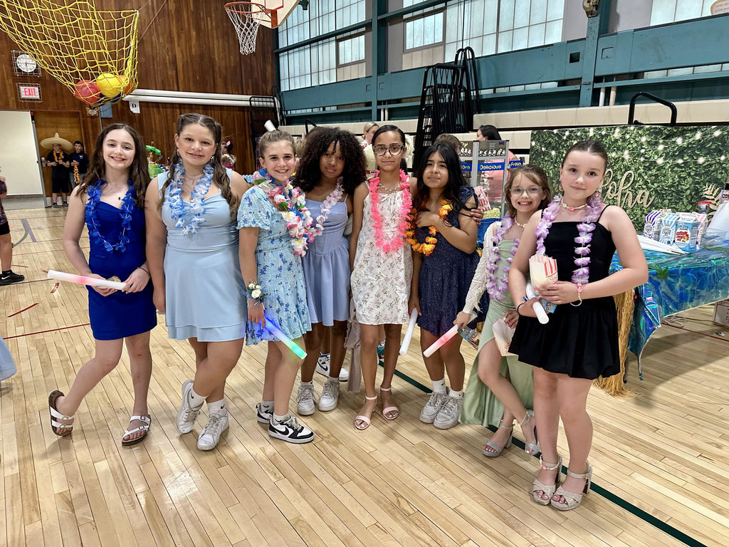 students at dance