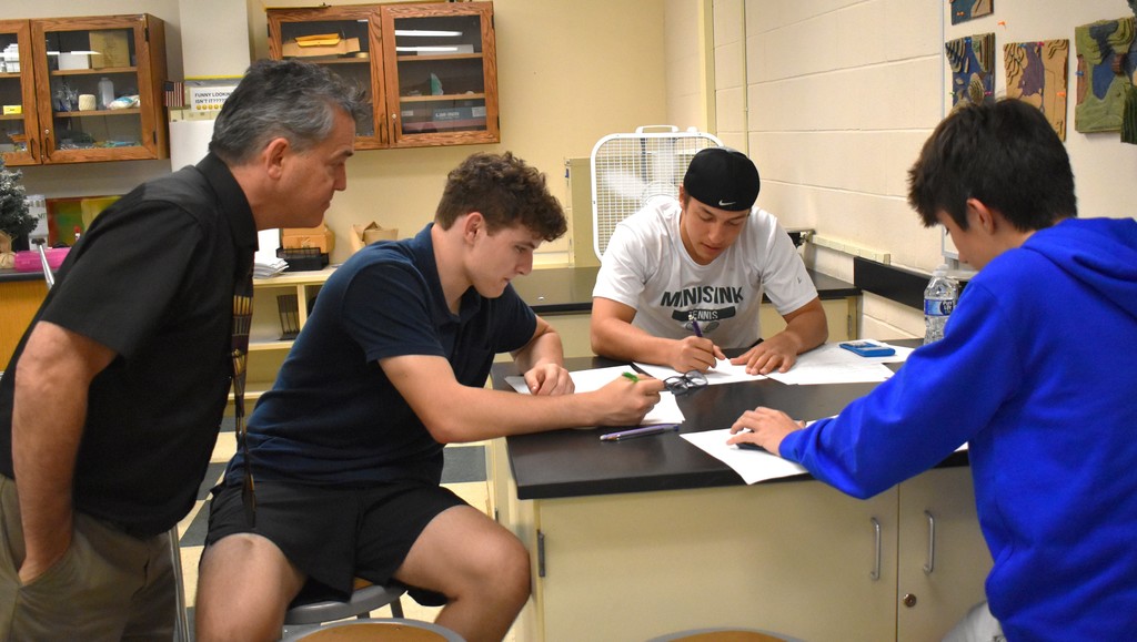 physics students