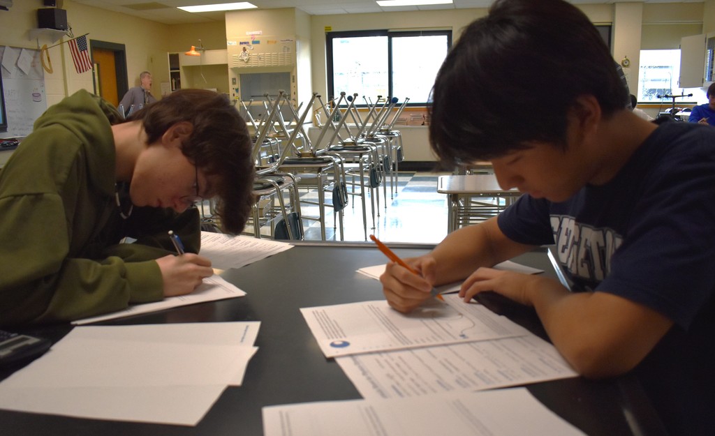 physics students