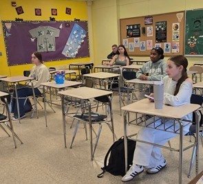 students in class