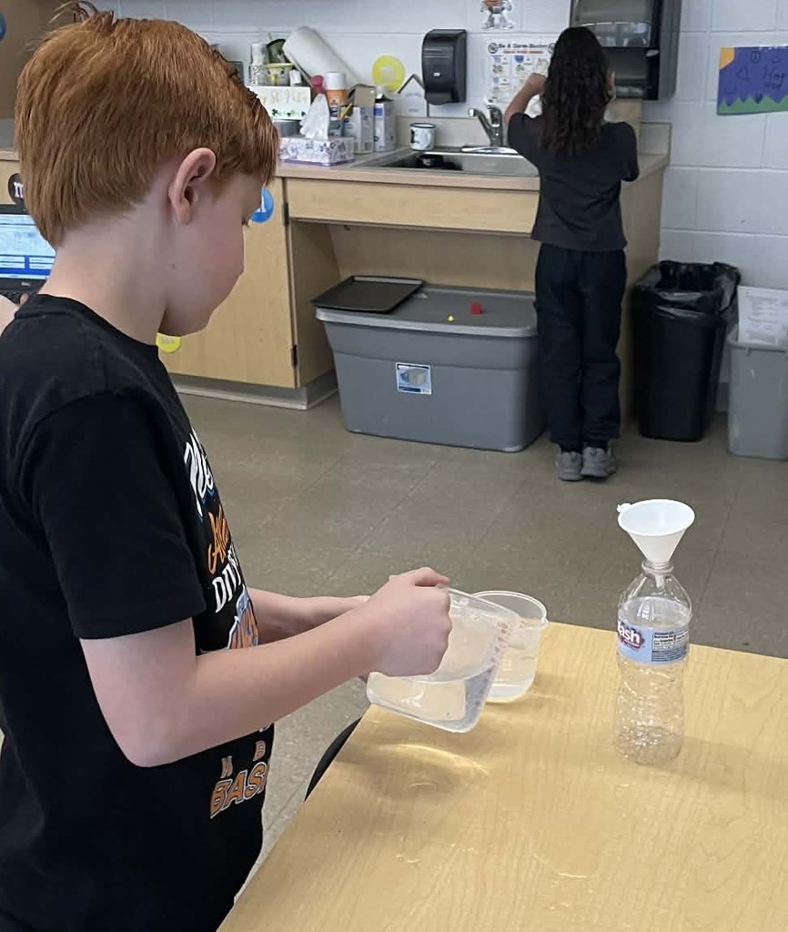 student measuring items