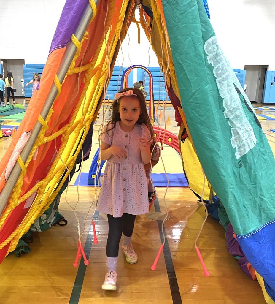 student in PE class