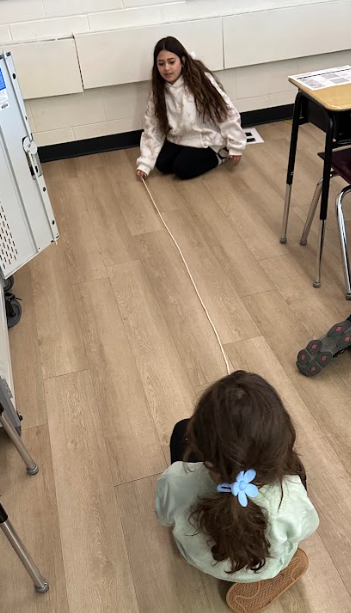 students with wire