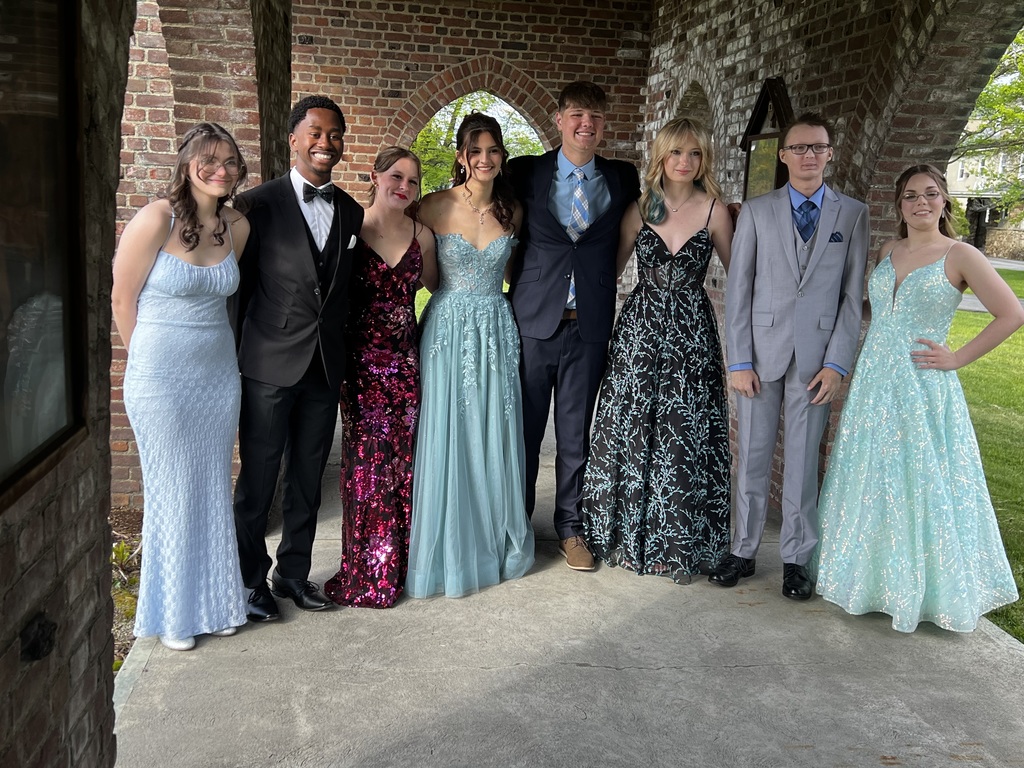 students at prom