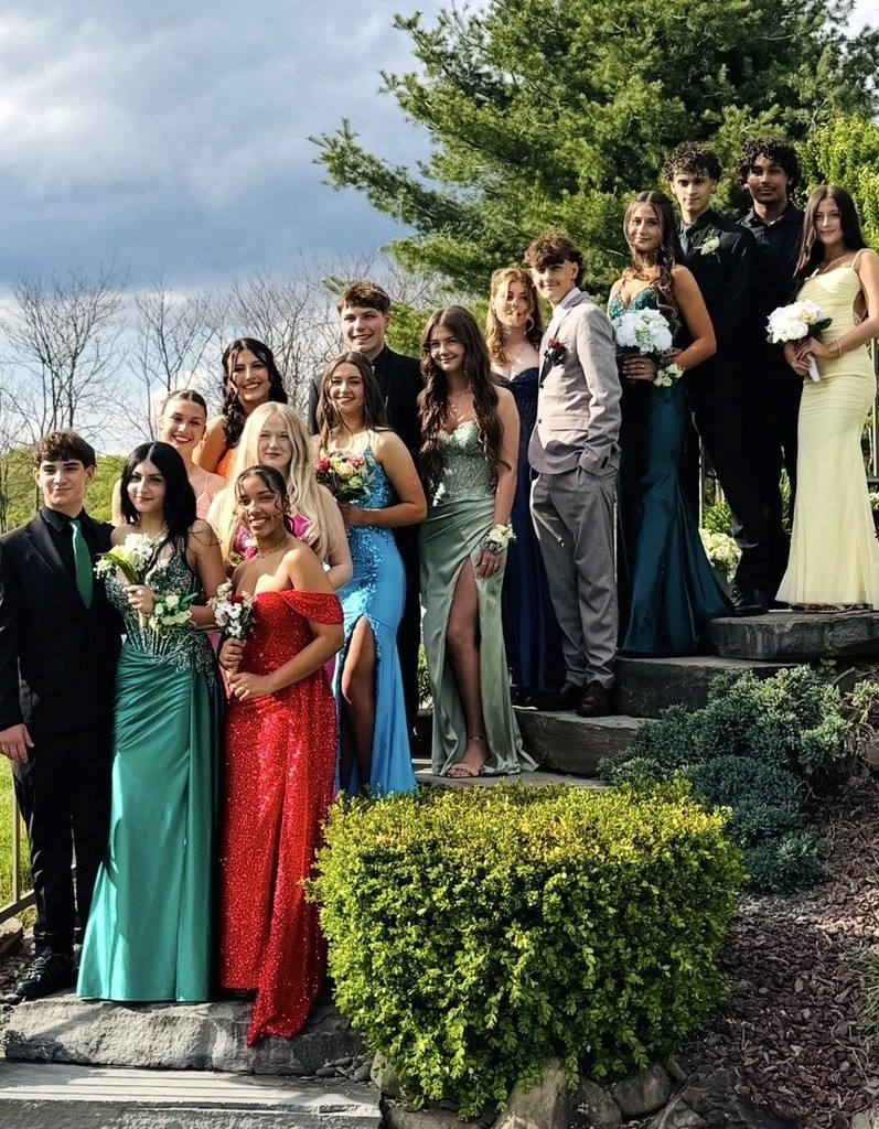 students at prom
