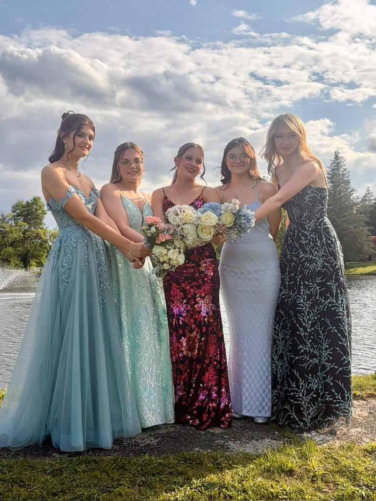 students at prom