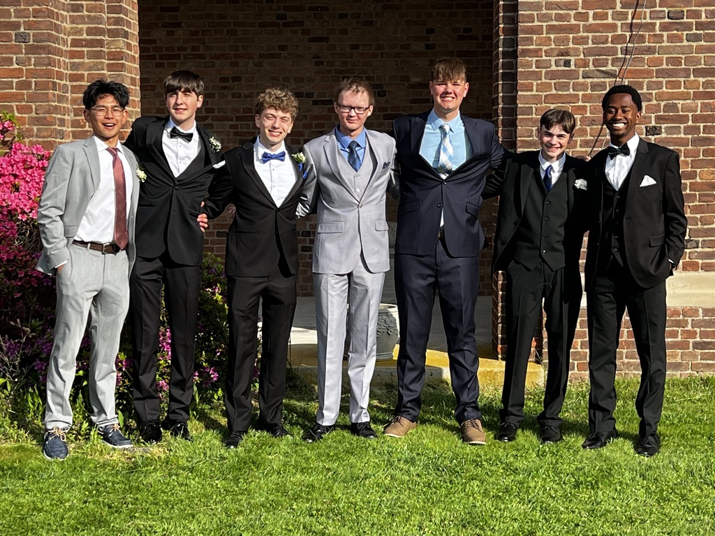 students at prom