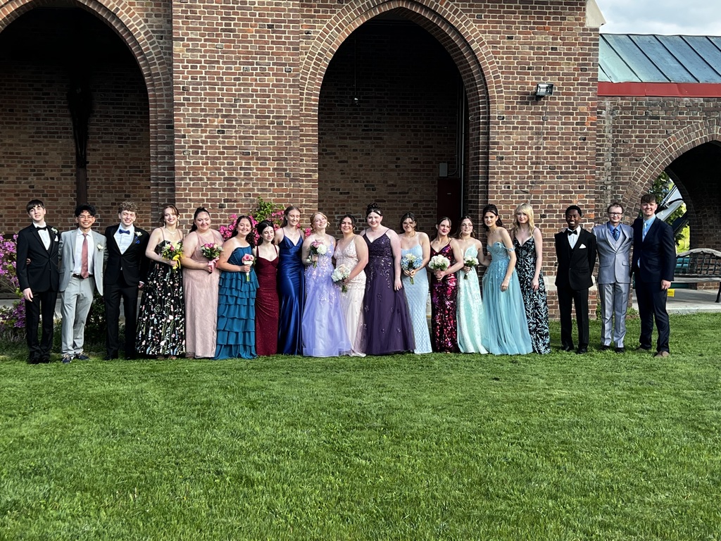 students at prom