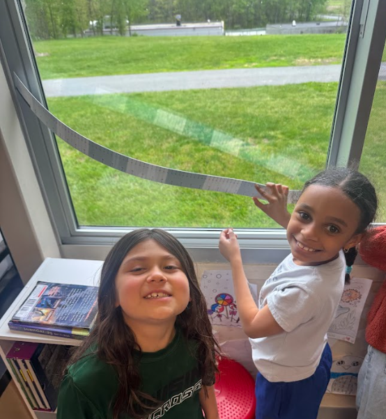 students with measurement tools