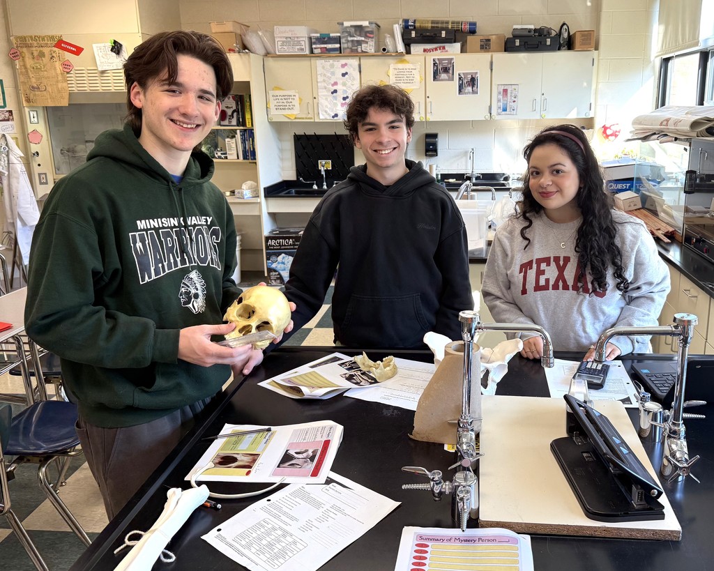 students with bones