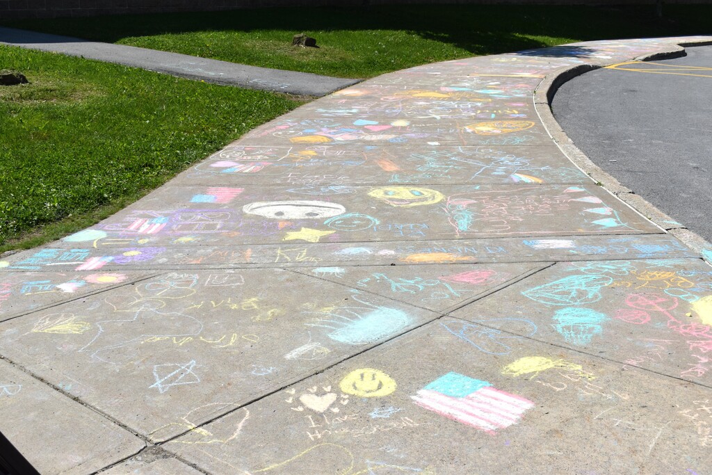 chalk day walk way