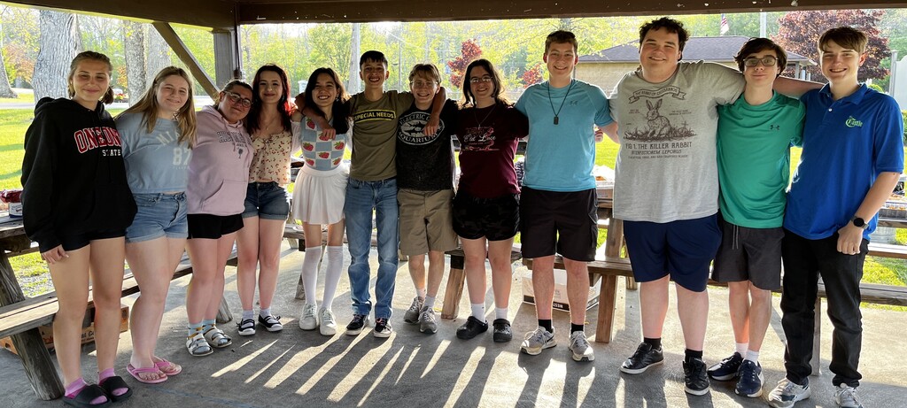 senior drama students