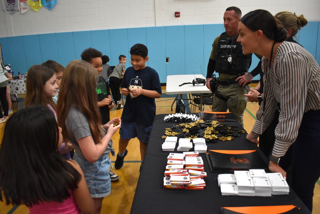 students at career day