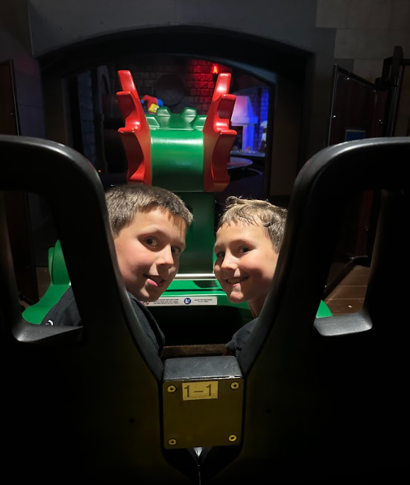 students at legoland