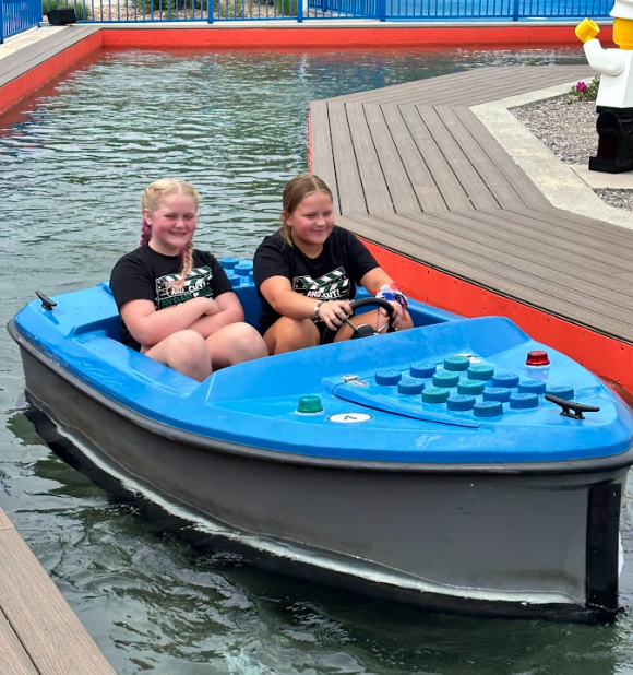 students at legoland