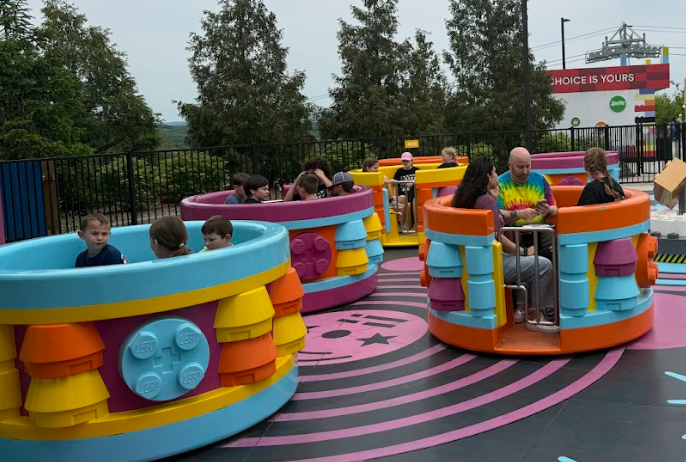 students at legoland