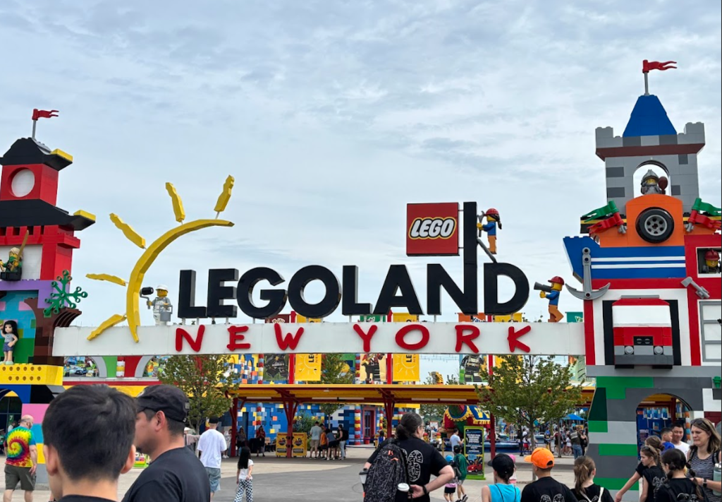 students at legoland