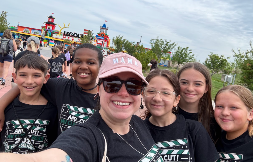 students at legoland