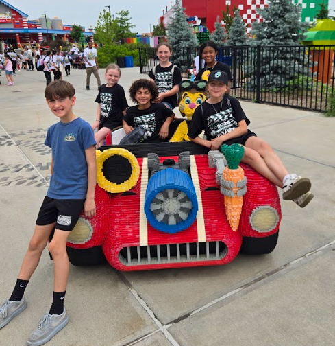 students at legoland