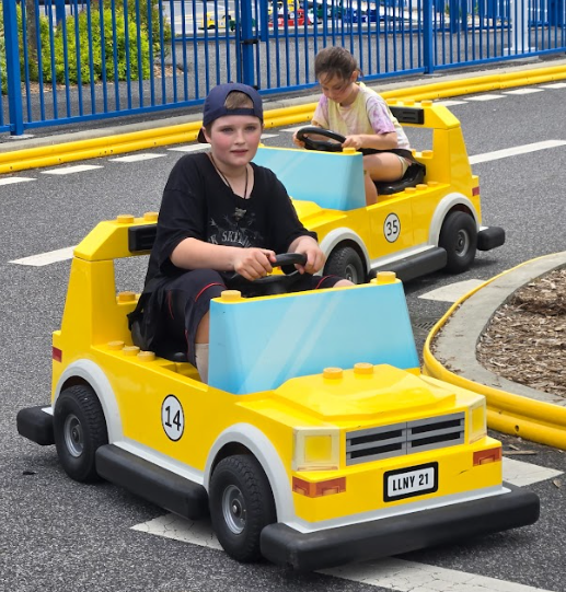 students at legoland