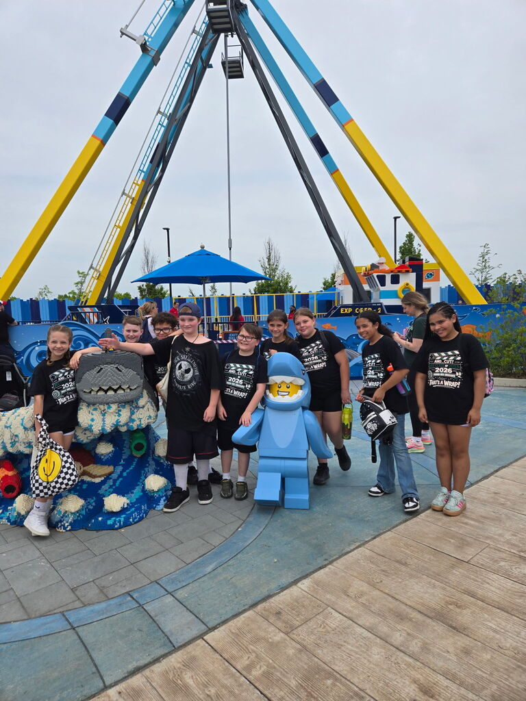 students at legoland