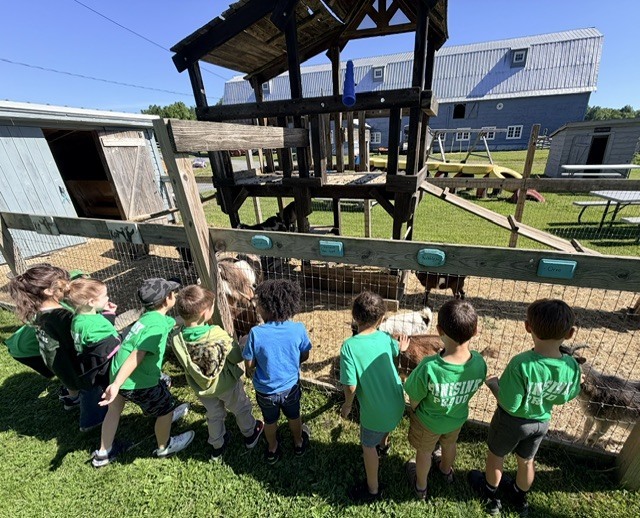 kids on field trip