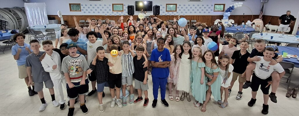 students at dance