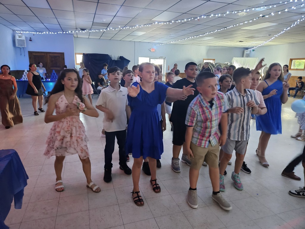 students at dance