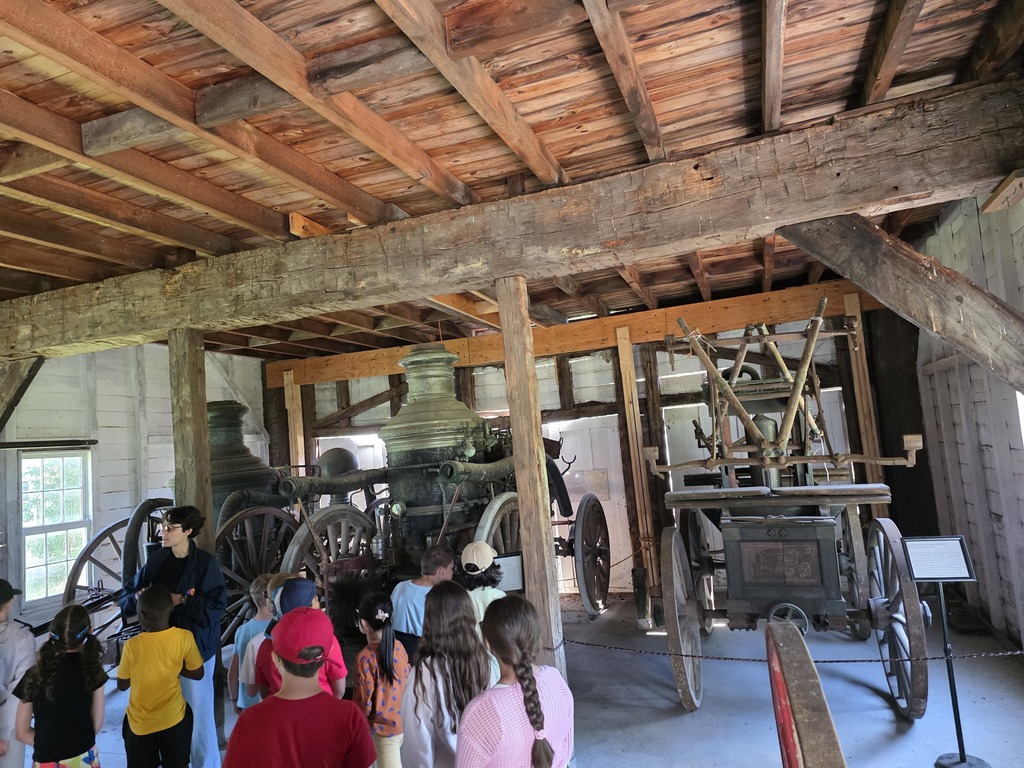 students on field trip