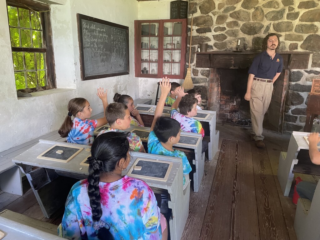 students on field trip