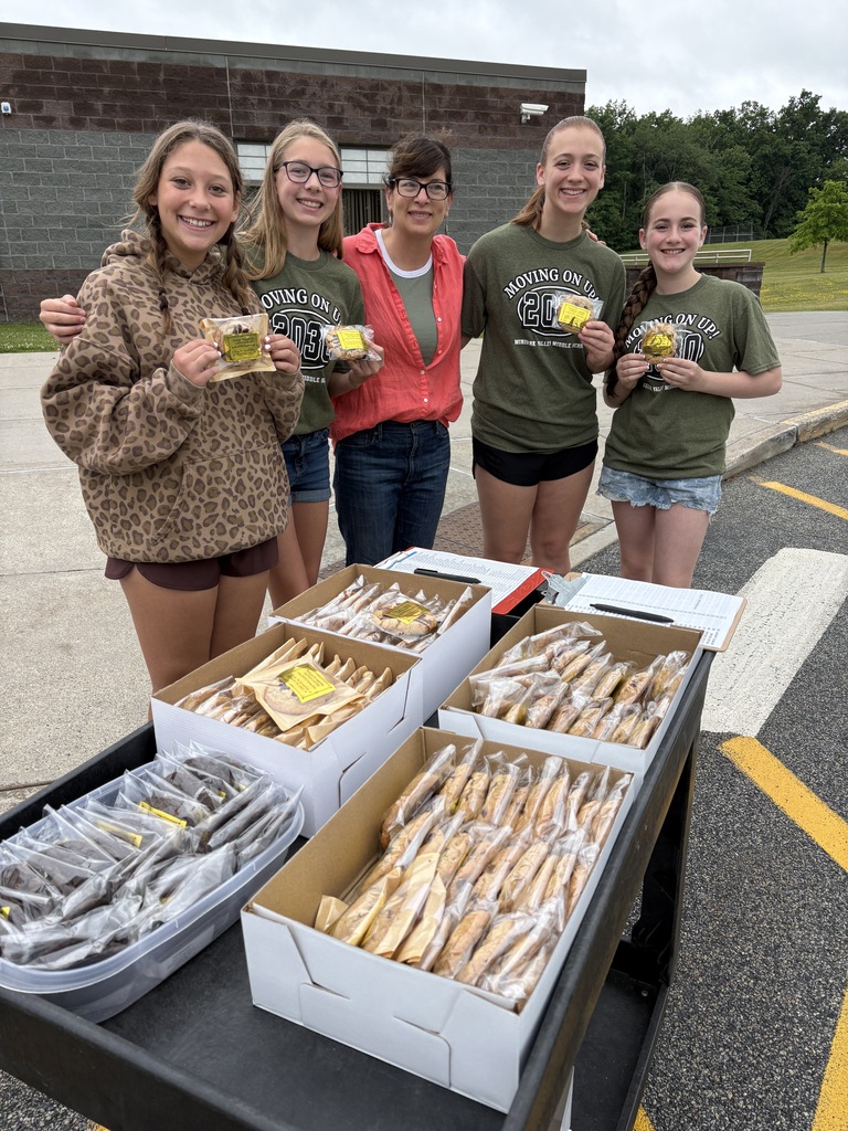 students with cookies