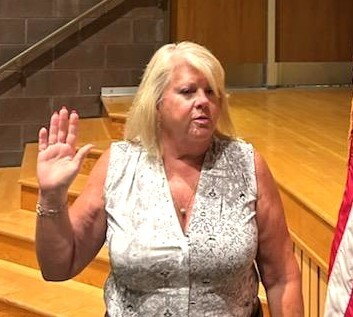 people being sworn in